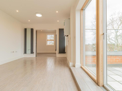 Ron Newton House living room