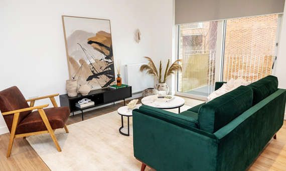 The Brickyard  Living Room