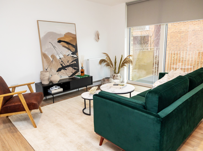 The Brickyard  Living Room