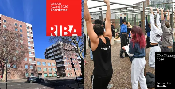 awards shortlisting for RIBA London and Pineapples 2026