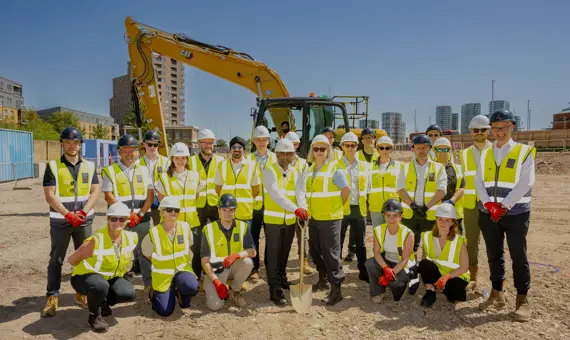 Pier Road Groundbreaking. 