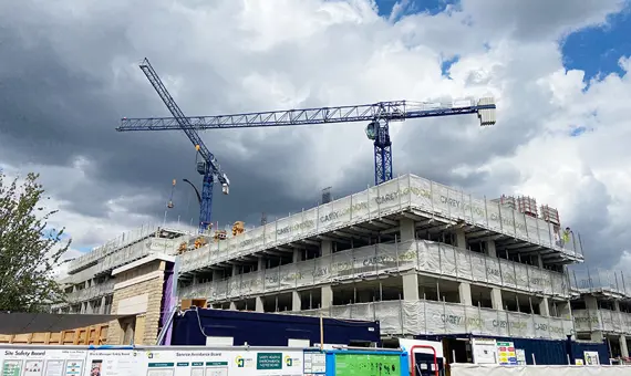 Ferndale Park under construction