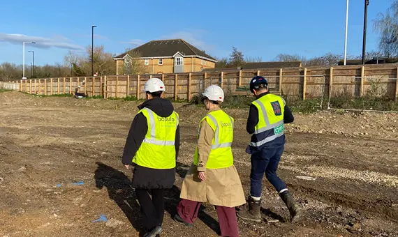 Populo staff on site