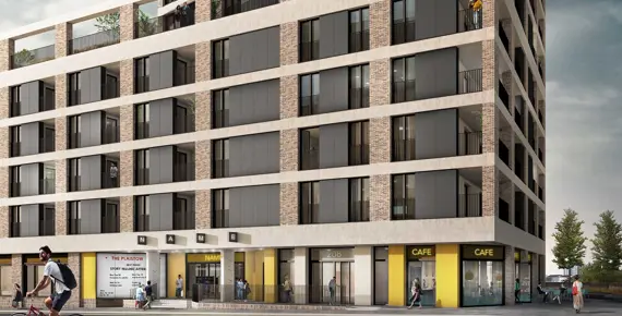 Plaistow Hub, exterior