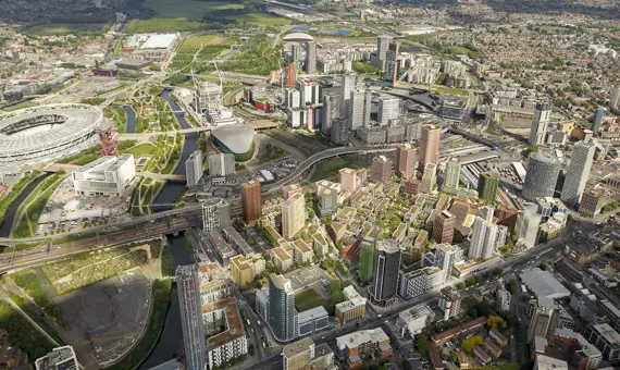 The Carpenters estate aerial image