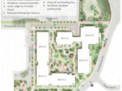 Layout for Cyprus, Ferndale Park